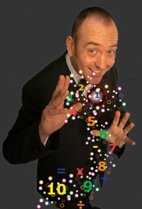Tony Charles makes maths magic